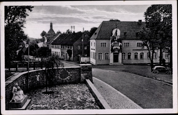 Postcard Kemnath in der Oberpfalz, city view