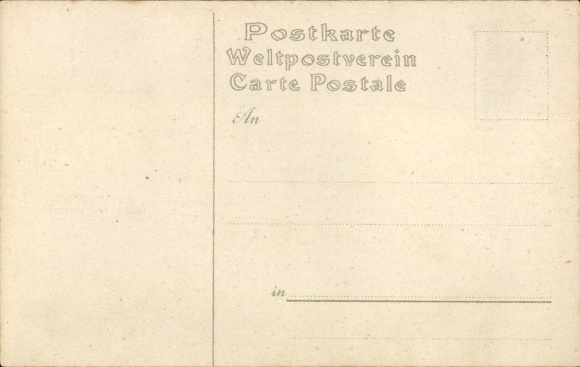 Postcard Women's Movement, Vision of the Future, Landsturm, Bivouac, Field Service, Alarm, Parade March