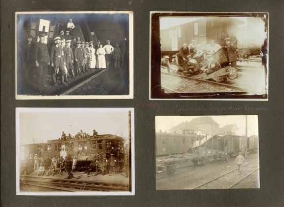 Berlin Military World War 1914/15 kk Eastern Front Red Cross Photo Album. 46 original photos