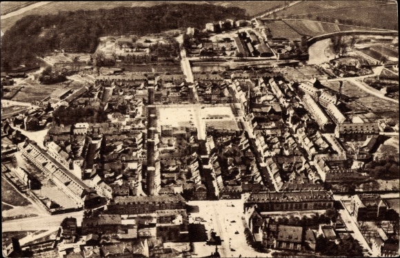 PC Saarlouis in Saarland, aerial view