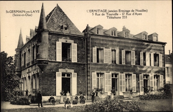 Ak Saint Germain en Laye Yvelines, Ermitage