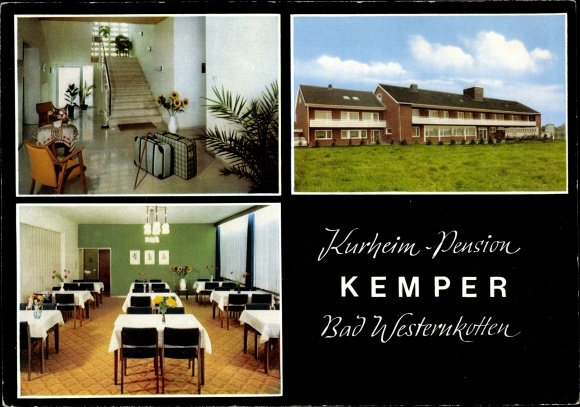 Postcard Westernkotten Erwitte in Westfalen, Kurheim Pension Kemper