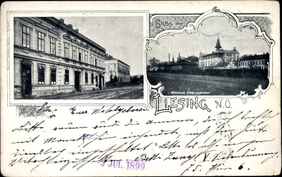 PC Vienna 23 Liesing, street section, brewery establishment