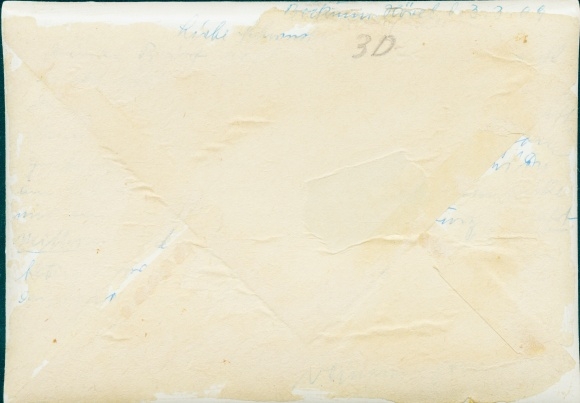 3D Postcard White Heron