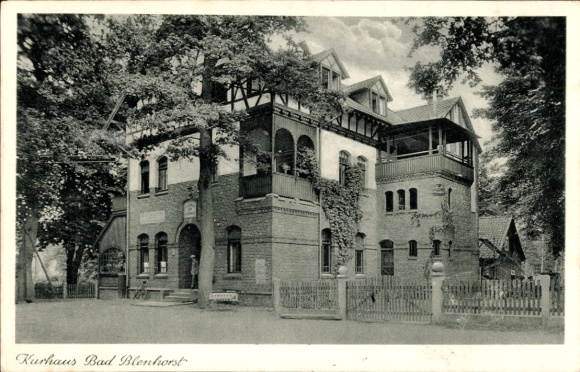 Postcard Nienburg an der Weser, Kurhaus Bad Blenhorst