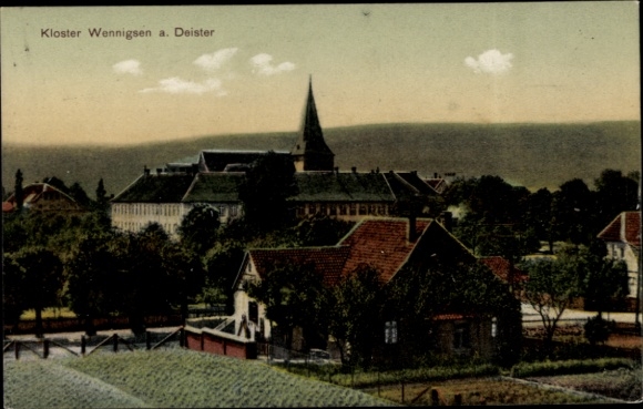 Ak Wennigsen am Deister Niedersachsen, Gesamtansicht, Kloster