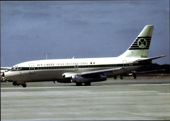 KP irlandzki samolot pasażerski, Aer Lingus, Boeing B737 248C, EI ASF