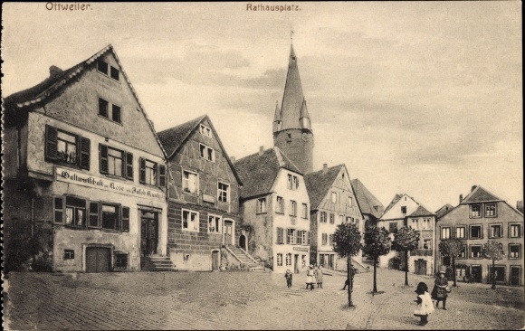 PC Ottweiler in Saarland, Rathausplatz