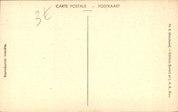 Postcard Astrid of Sweden, Queen of Belgium, portrait