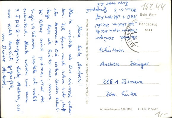 Postcard Altenhof Schorfheide on Lake Werbellin, Pioneer Republic of Wilhelm Pieck