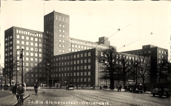 Postcard Berlin Spandau Siemensstadt, Wernerwerk