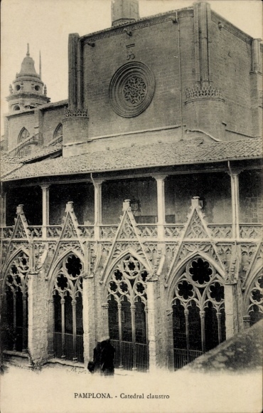 PC Pamplona Navarra, Catedral claustro