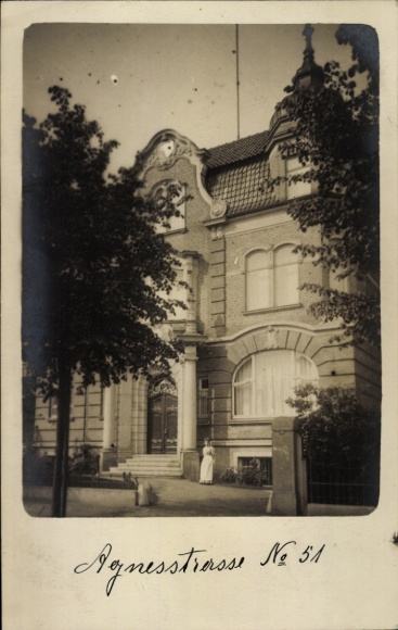 Photo Postcard Zossen in Brandenburgm, Villa, Agnesstrasse 51