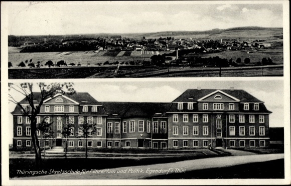 Ak Egendorf Blankenhain in Thüringen, Thüringer Staatsschool voor leiderschap en politiek