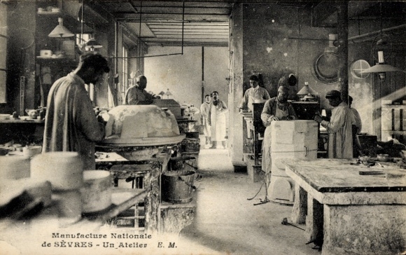 PC Sèvres Hauts de Seine, Manufacture Nationale, Atelier