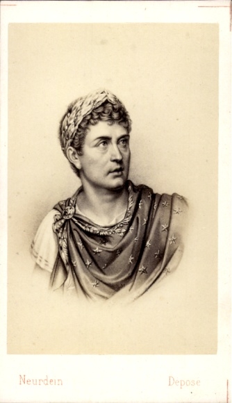 CdV Schauspieler François-Joseph Talma