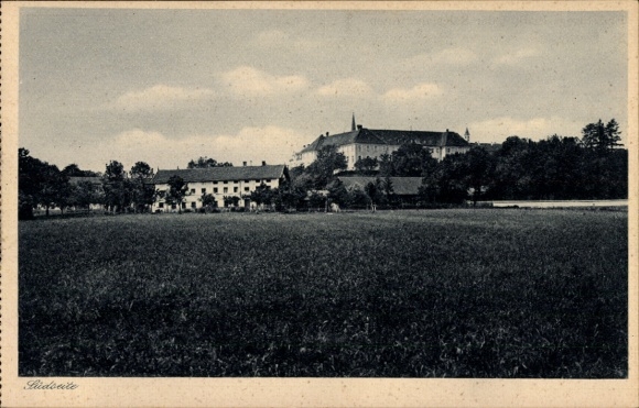 Postcard Zangberg Oberbayern, Educational Institute of the Salesian Sisters of St. Joseph, south side