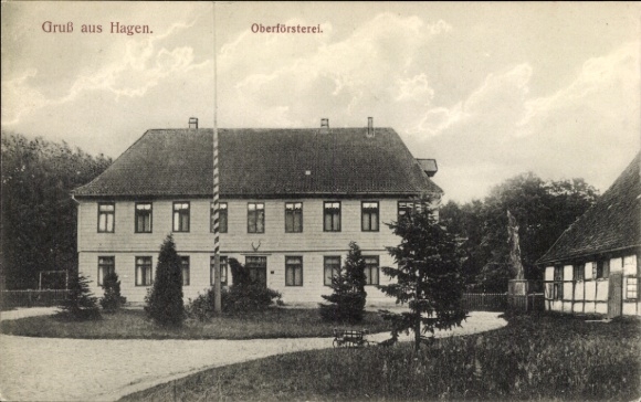 PC Hagen in Bremen, head forester's office
