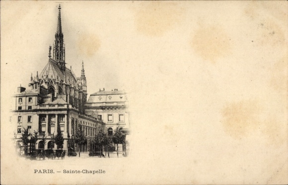 Ak Paris I Ile de la Cité, Sainte-Chapelle