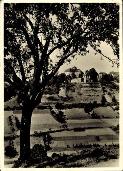 PC Stetten Künzelsau Baden Württemberg, Stetten Castle, autograph Graf, Countess Luckner