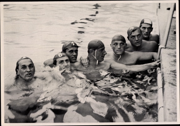 Collection picture Olympia 1936, Hungarian water polo team
