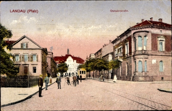 PC Landau in der Pfalz, Ostbahnstrasse, tram