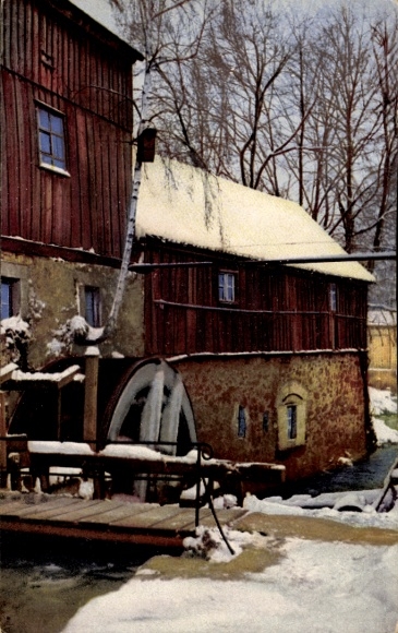 PC Nenke and Ostermaier Series 255 No. 4041, Watermill