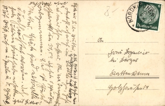 Postcard Nordkirchen in Westphalia, Children's Sanatorium