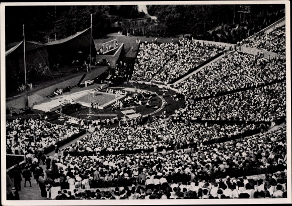 Collection picture Olympia 1936, Dietrich Eckart open-air stage, gymnastics competitions