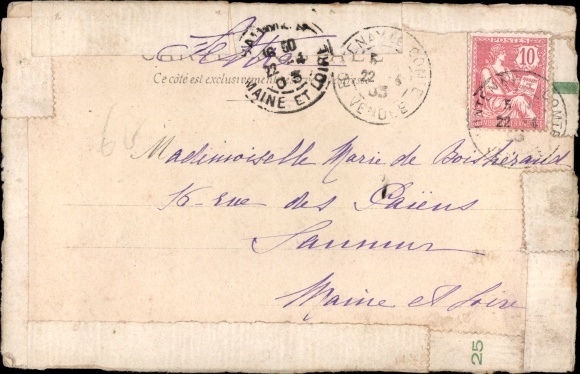 Postcard Queen Milena of Montenegro, portrait