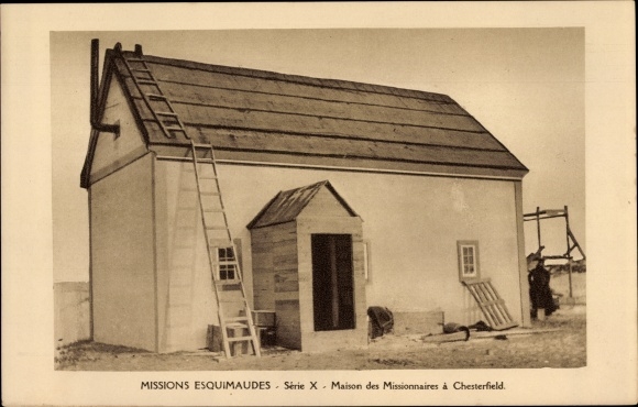 KP Chesterfield Nunavut Kanada, Maison des Missionnaires, Dom Misyjny