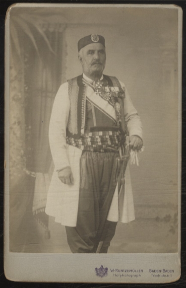 Cabinet Photo Prince Nicholas of Montenegro
