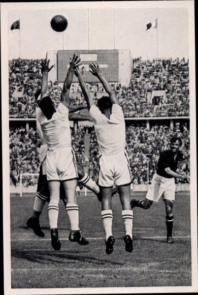 Collection picture Olympia 1936, handball game Austria versus Hungary