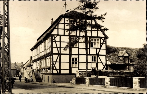 KP Oebisfelde w Saksonii Anhalt, Magdeburger Straße, dom z muru pruskiego