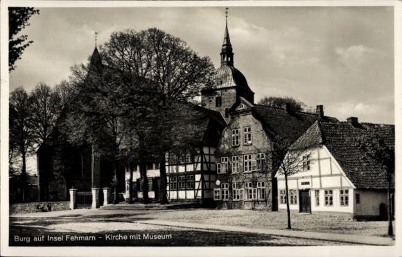 Zamek KP na wyspie Fehmarn, kościół, muzeum