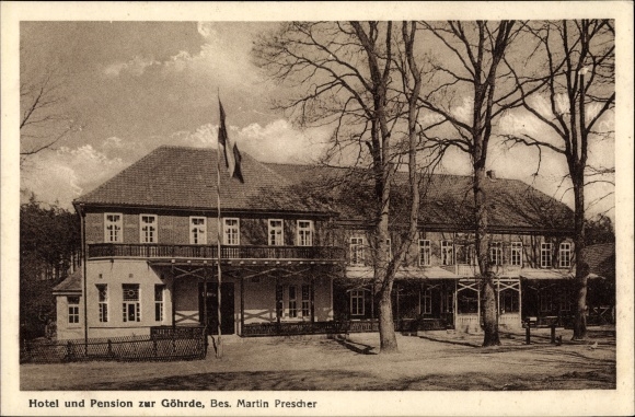 Ak Göhrde in Niedersachsen, Hotel und Pension zur Göhrde