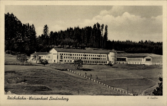 Postcard Lindenberg im Allgäu Swabia, Reichsbahnwaisenhort