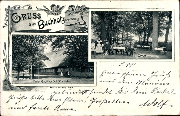Ak Buchholz in de Nordheide, Koch's Inn