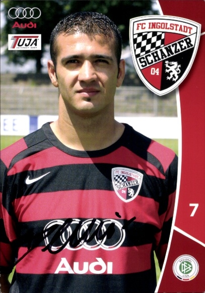 Autogrammkarte Fußballer Ersin Demir, FC Ingolstadt, Autogramm