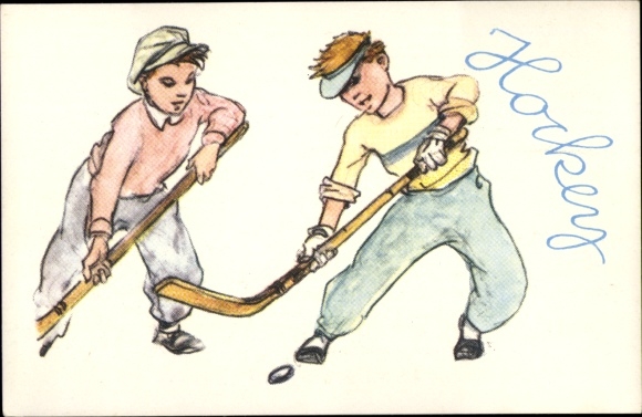 Collection picture Who is playing? No. 95 Hockey