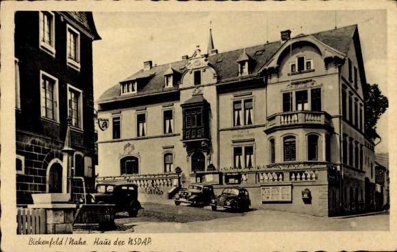 Postcard Birkenfeld an der Nahe, House of the NSDAP