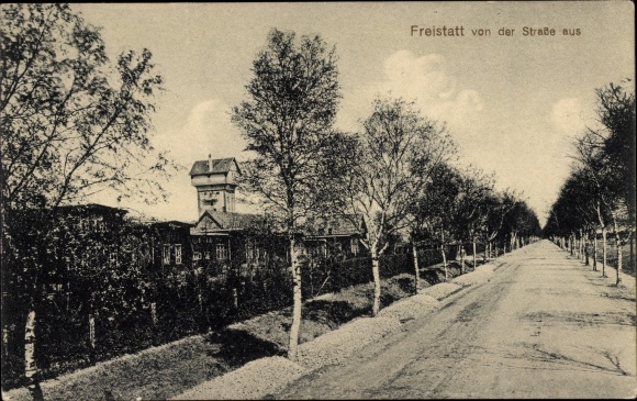 PC Freistatt in Lower Saxony, street section