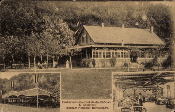 Ak Schüttorf in de provincie Bentheim, Restaurant Waldschlößchen