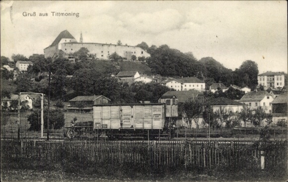KP Tittmoning w Górnej Bawarii, panorama