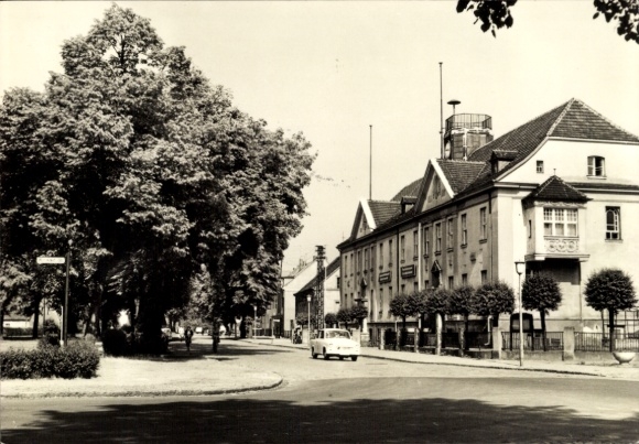 KP Falkensee im Havelland, ratusz, Falkenhagener Straße, przystanek