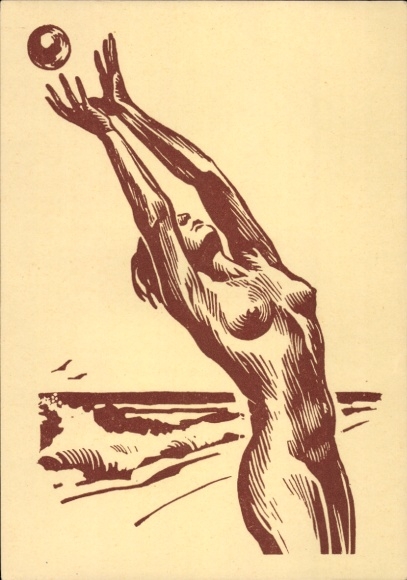 Postcard Athletics, Athlete, Erotic