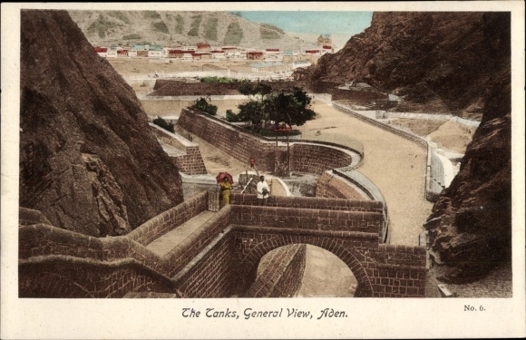 Ak Aden Jemen, The Tanks, General View