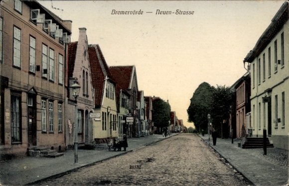 Ak Bremervörde in Nedersaksen, Neuen-Straße