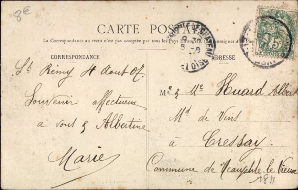 Postcard Saint Rémy sur Avre Eure et Loir, partial views, factory, church, castle, bridge