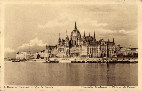 KP Budapest Węgry, Dunaj, Parlament, Architektura